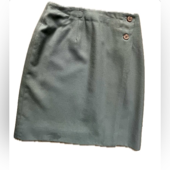 Talbots Dresses & Skirts - Talbots Wrap Skirt | Green | Size 6p